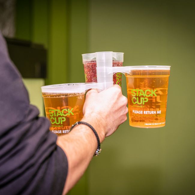 Sustainable Winter Events with STACK-CUP™ | Reusable Cups for Events