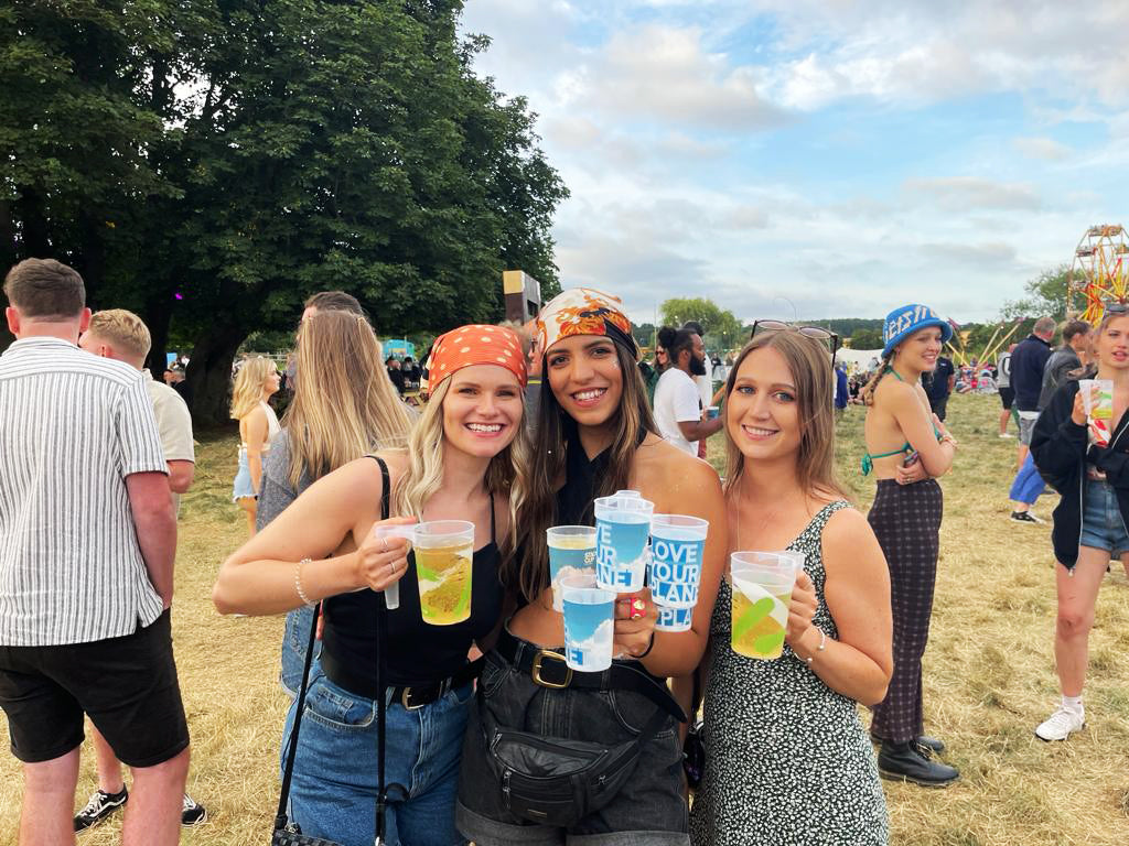 Plastic Pint Cups For Events And Festivals In London | Stack Cup