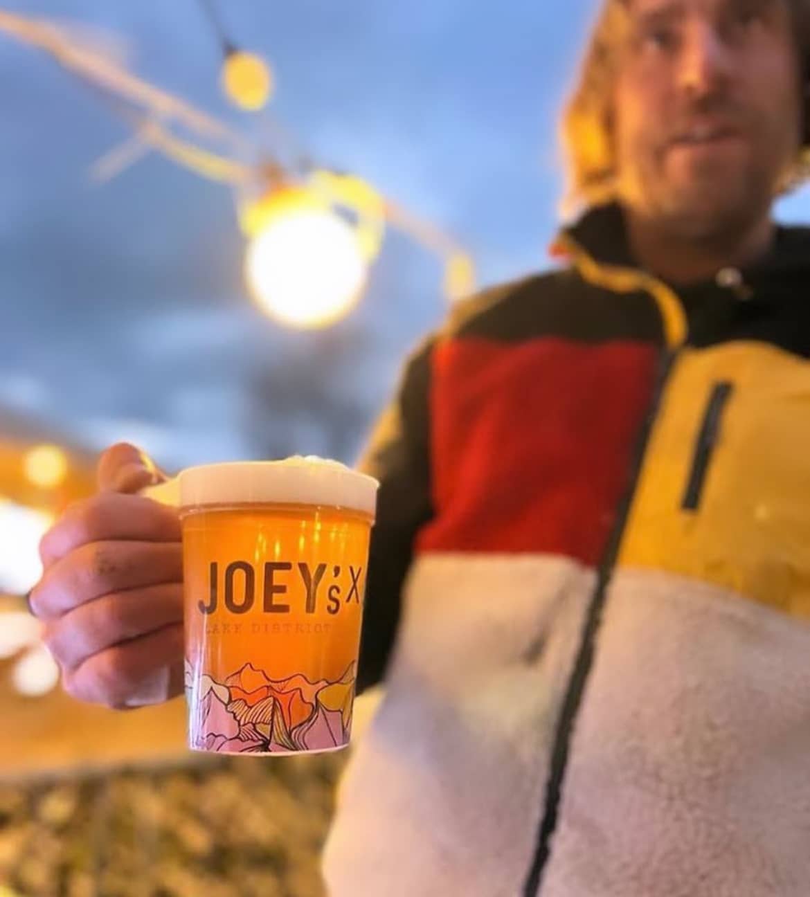 Branded Stack-Cups at festival